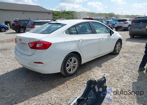 2018 Chevrolet Cruze Lt Auto из США, поврежденный, VIN 1G1BE5SM5J7173991